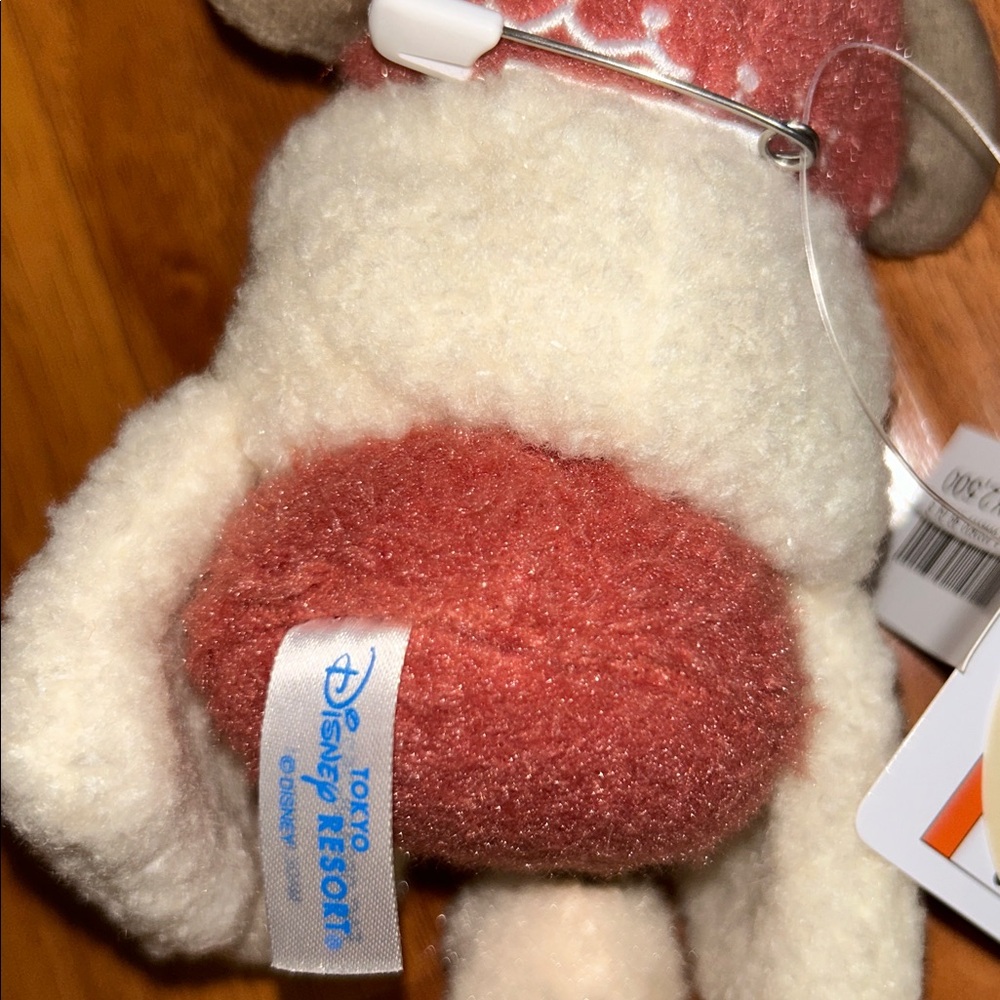 NWT Disney x Tokyo Disneyland Disney Resort Merry Lil Ring Ring Plush Keychain - Picture 12 of 13